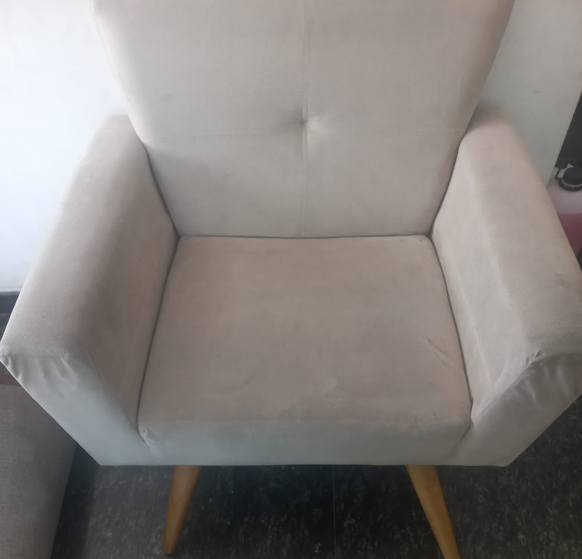 Cadeira antes