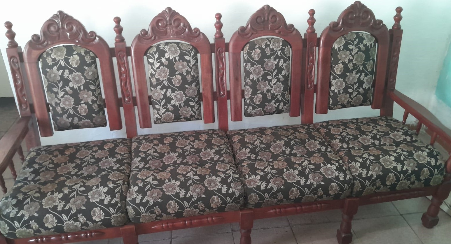 Sofá depois